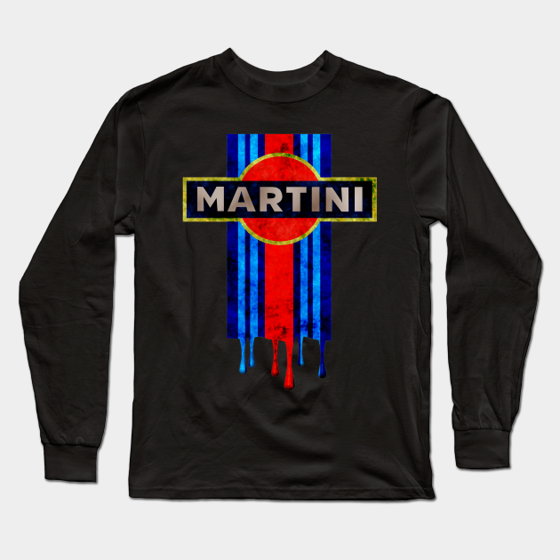 Martini Racing Martini Racing Team Retro Vintage Long Sleeve TShirt TeePublic